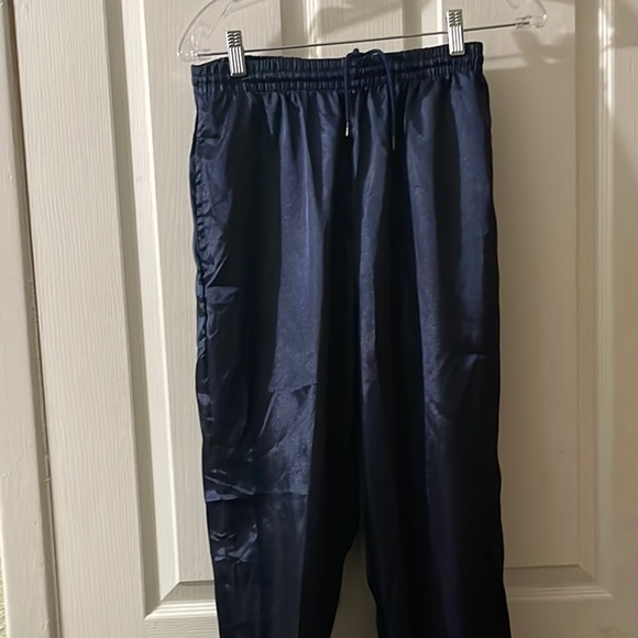 Vintage Lavon Blue Silk feel Joggers Size Small - Picture 11 of 11